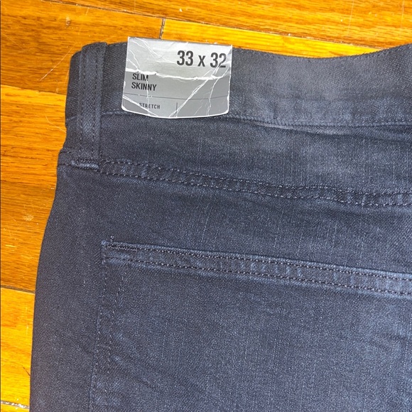 Express Slim Skinny Fit Black Jeans - Picture 4 of 8